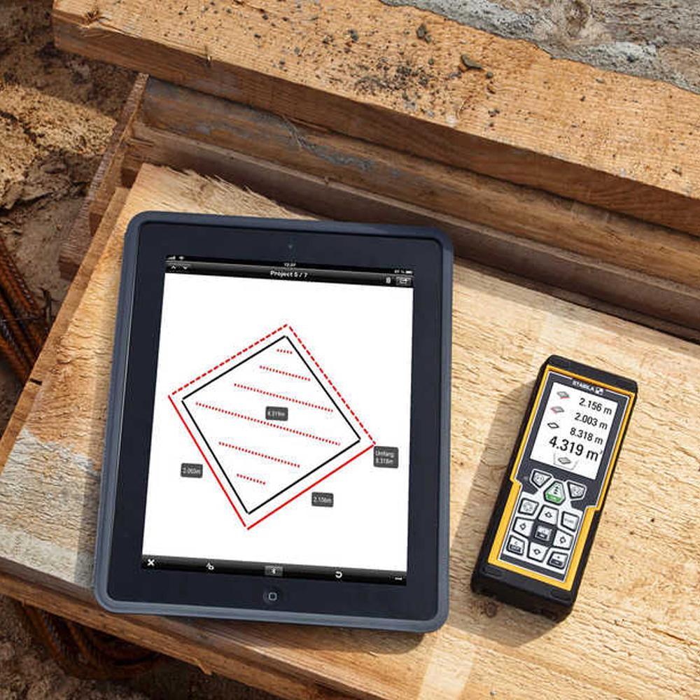 Stabila LD520 200M Indoor/Outdoor Laser Distance Measurer with