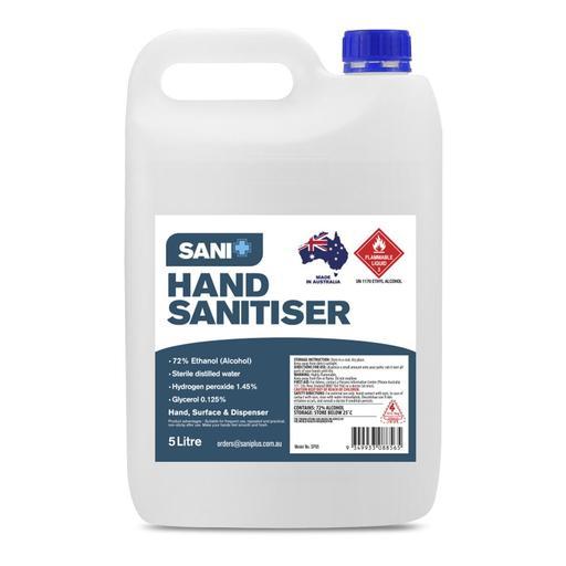 SaniPlus SP5LB 5L Antibacterial Hand, Surface & Dispenser Sanitiser – image 3