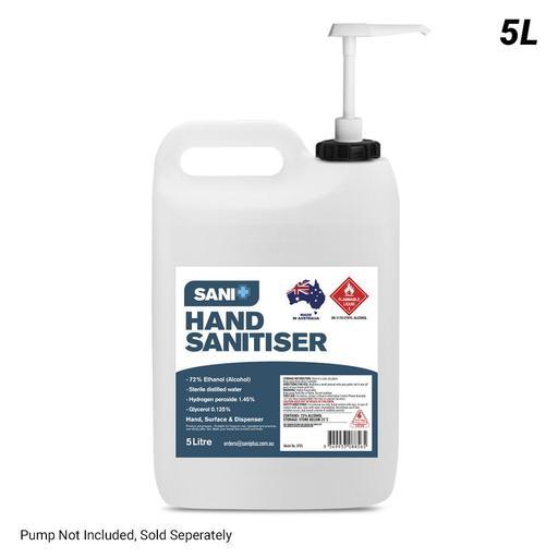 SaniPlus SP5LB 5L Antibacterial Hand, Surface & Dispenser Sanitiser