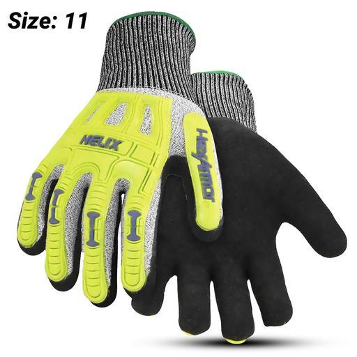 Uvex 209611 HexArmor Helix Impact Gloves (SIZE 11)