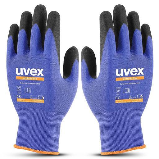 Uvex 6002709 Athletic Lite NBR Palm Gloves (SIZE 9) – image 2