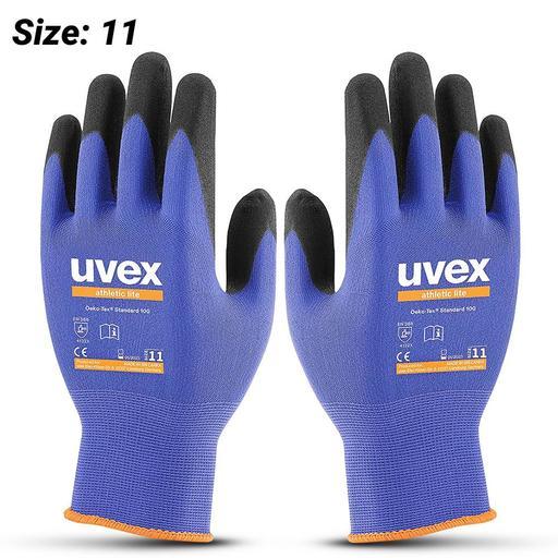Uvex 6002711 Athletic Lite NBR Palm Gloves (SIZE 11)