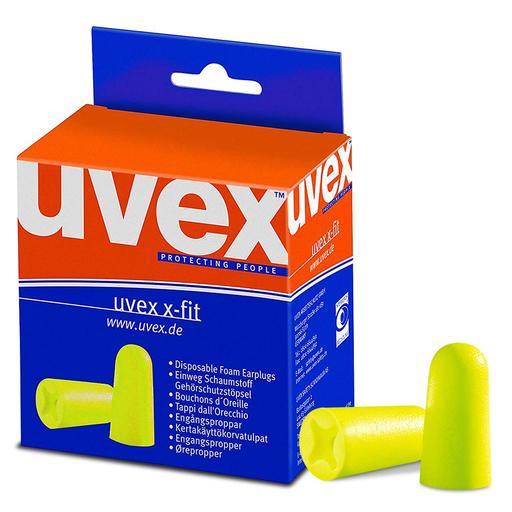 Uvex XFUC 100Pack Class 5 26dB XFit Disposable Uncorded Ear Plug