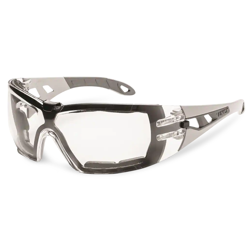 Uvex 9192-310G Protective Eyewear Guard Grey/Clear Frame Clear THS Glasses