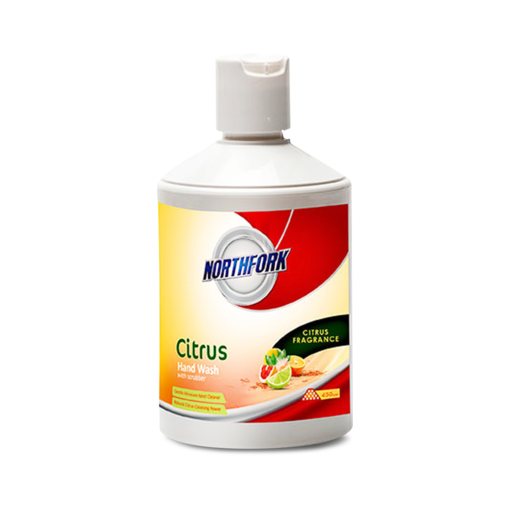 Northfork 637071015 450g Citrus Hand Wash with Scrubber