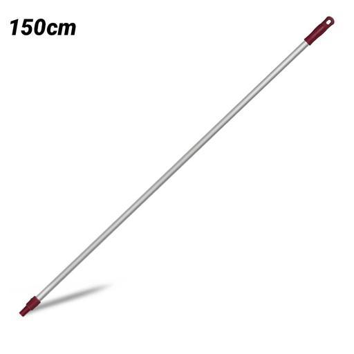 CleanLink 12047 150cm with 25mm Thread Red Aluminium Mop Handles