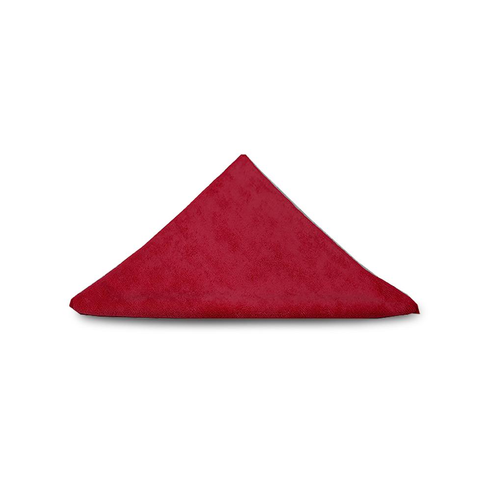 CleanLink 12035 40x40cm Red Microfibre General Purpose Cloth – image 1