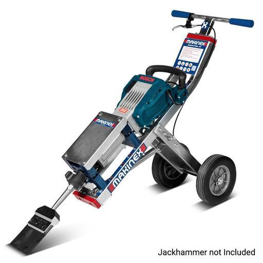 Bosch 0.611.335.140 + JHT-U-2 1750W 17kg 30mm HEX Demolition Hammer with Universal Jackhammer Trolley – image 8