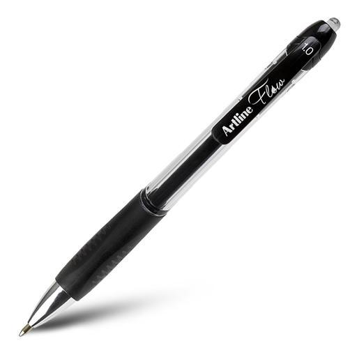 Artline 187101 Black Flow Retractable Pen
