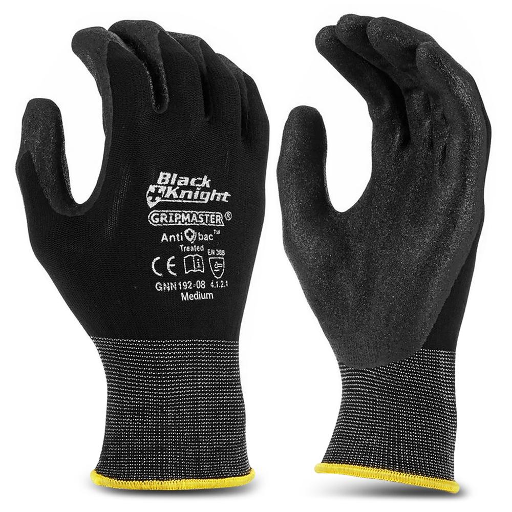 Maxisafe GNN192-08 (GNN192-M) Medium Black Knight Gripmaster Gloves – image 2