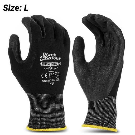 Maxisafe GNN192-09 (GNN192-L) Large Black Knight Gripmaster Gloves