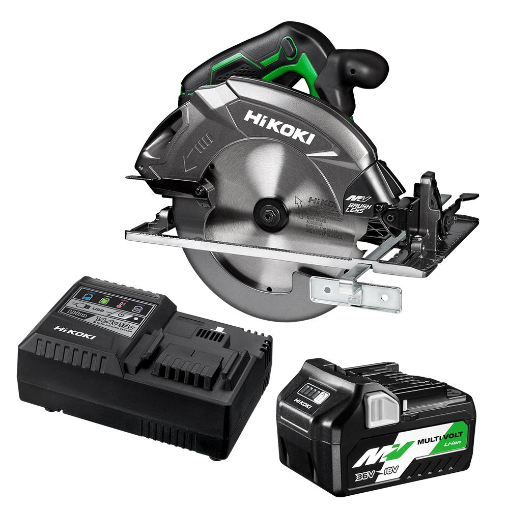 Hikoki C3607da Sp1z 36v 2 5ah Li Ion Cordless Brushless Multivolt