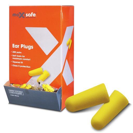 Maxisafe HEU645 200-Pack Class 5 27dB Disposable Uncorded MaxiPlug Ear Plugs – image 2