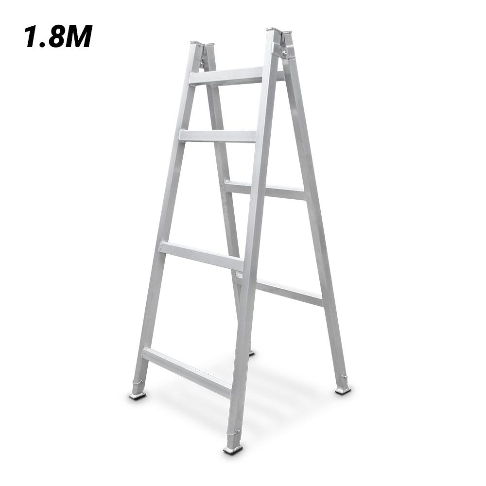 Climbrite CLI18TL 1.8M Aluminium Trestle Ladder – image 1