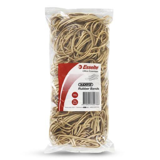 Rubber Bands Assorted Esselte Superior Rubber Bands - Size No. 16, Bulk 1kg Pack (Approx. 4,400 Bands) In 2 Bags Elastic Rubber Bands