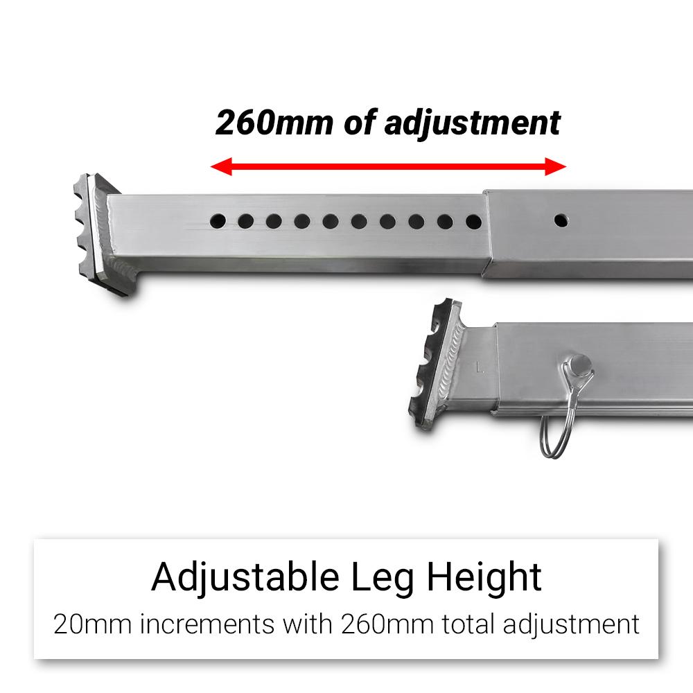 Climbrite CLI24TL 2.4M Aluminium Trestle Ladder – image 7