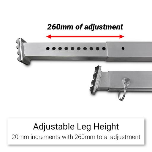Climbrite CLI42TL 4.2M Aluminium Trestle Ladder – image 7