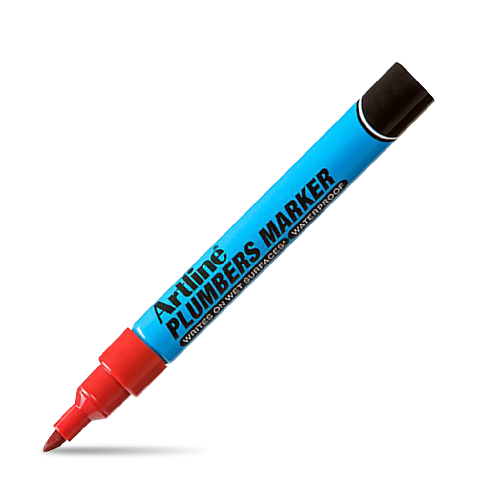 Artline 195502R Plumbers Marker Red