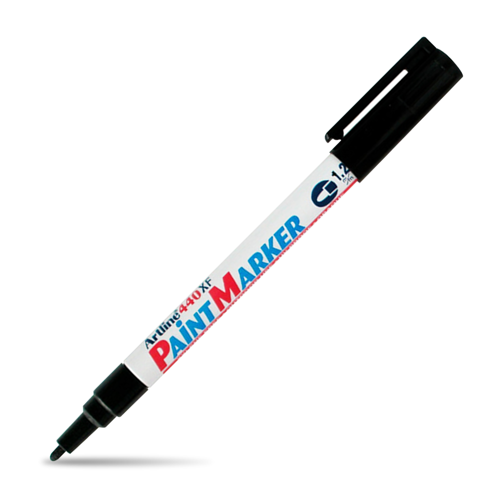 Artline 144001 440 Paint Marker Black 1.2mm – image 1
