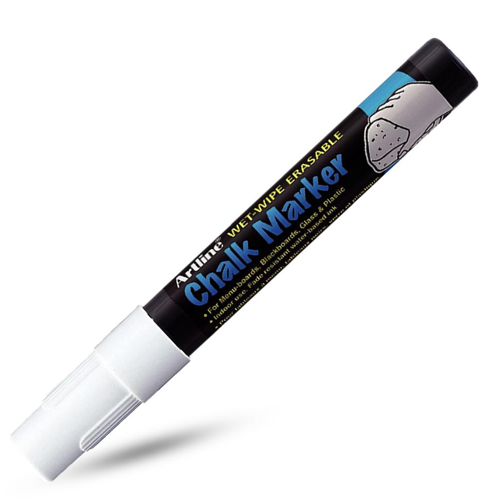 Artline 183233 Chalk Marker Bullet 2mm White