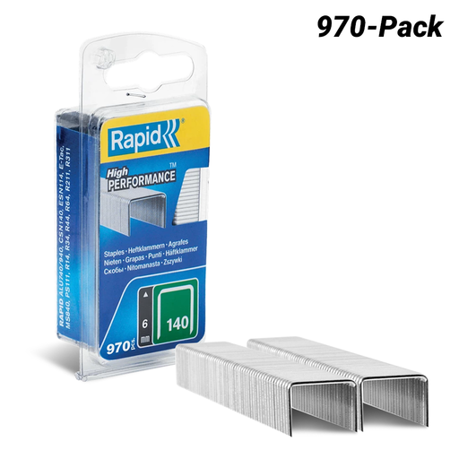 Rapid 401095140 970-Pack 140/12mm Galv Staples