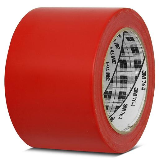 3M 7000042793 (70006281714) 50mm x 33m Red General Purpose Vinyl Tape 764 – image 2