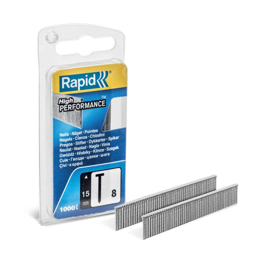 Rapid 0402560 1000-Pack 8/15mm Galv Brads – image 2