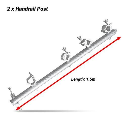 Climbrite CTLSKIT Trestle Ladder Scaffold Handrail Kit (3m - 5.5m) – image 8