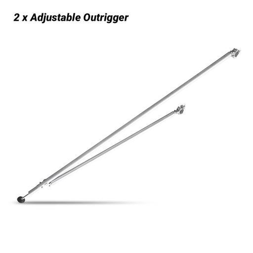 Climbrite CTLSKIT Trestle Ladder Scaffold Handrail Kit (3m - 5.5m) – image 4