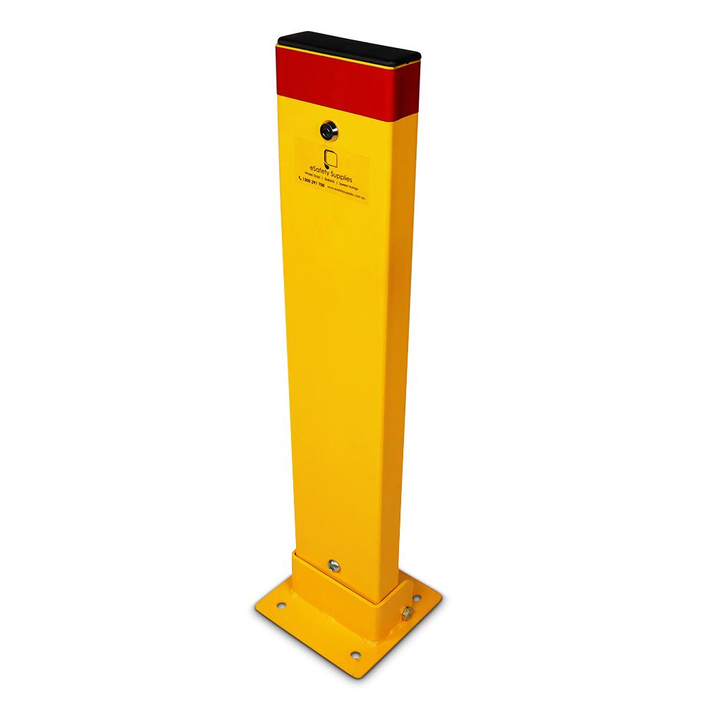 eSafety Supplies B-PP-K 150mm x 800mm Foldable Parking Protector Key Alike Bollard – image 1