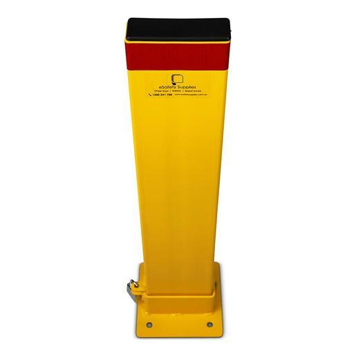 eSafety Supplies B-PP-P 150mm x 800mm Foldable Parking Protector Padlock Bollard – image 2