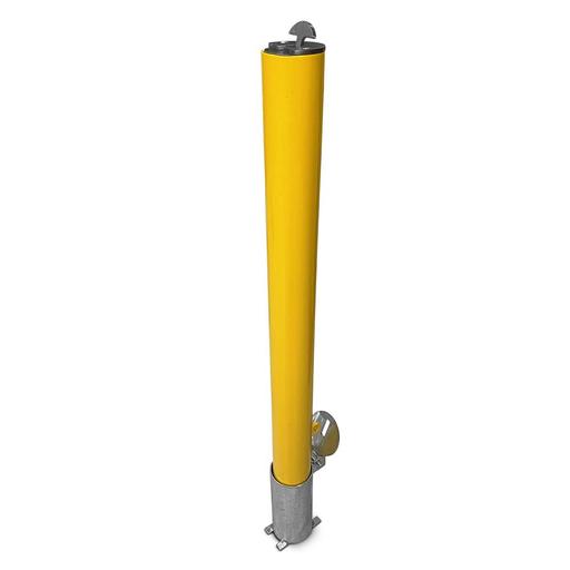 eSafety Supplies B-90-I-SL 90mm x 1000mm Removable Galvanised Steel Sleeve Lock Bollard