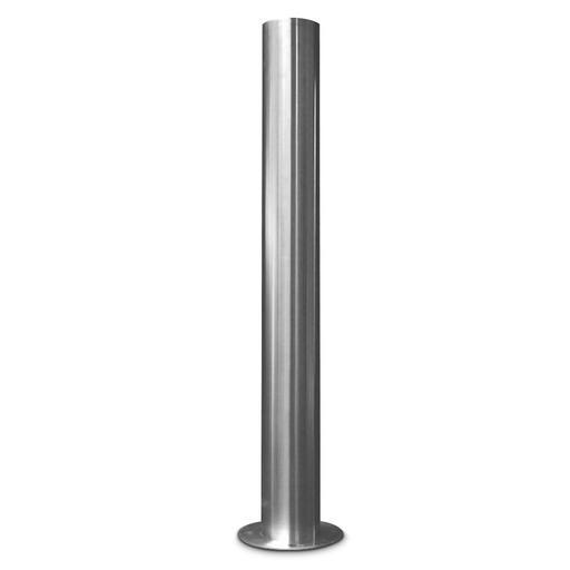 eSafety Supplies B-140-SM-SS 140mm x 1200mm Surface Mount Stainless Steel 316 Bollard