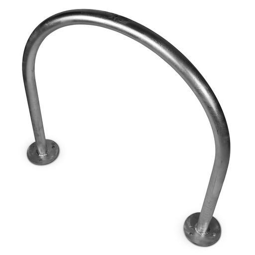 eSafety Supplies BR-S-G 50mm x 850mm Surface Mount Galvanised Steel Bike Rack