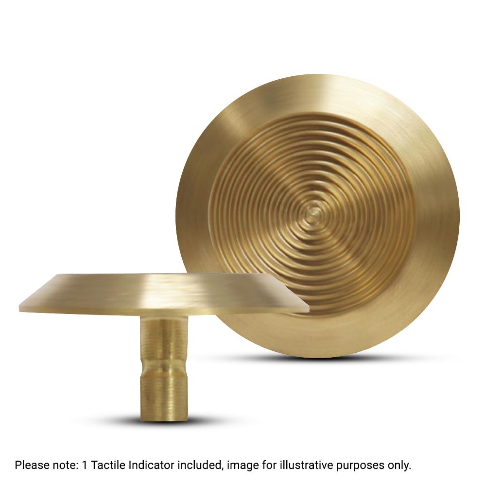 eSafety Supplies W-32 Brass Tactile Indicator – image 1