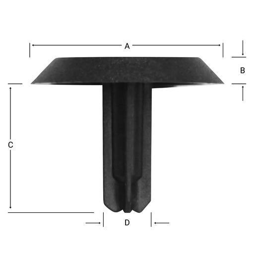 eSafety Supplies TI-P-B (W-34) Poly Studs Tactile Indicator – image 3