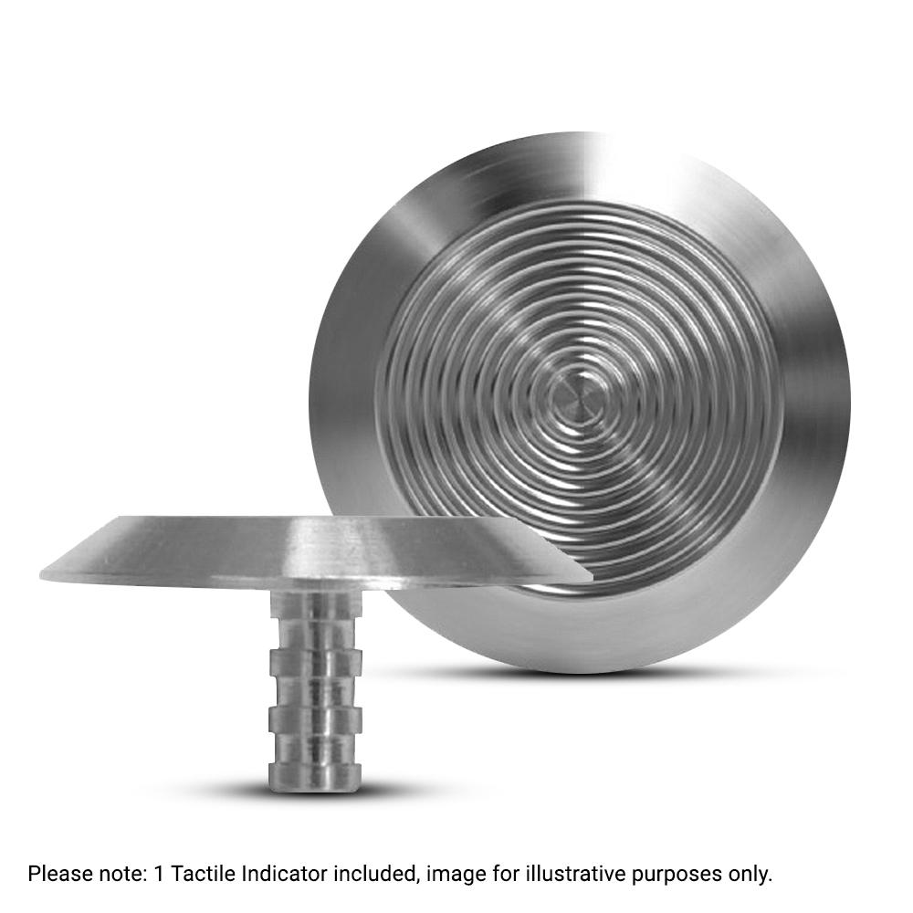eSafety Supplies TI-SS (W-46) Stainless Steel Tactile Indicator – image 1