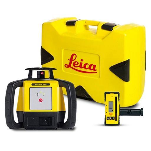 Leica Rugby 610 (LG6011150) Rugby 610 Laser Level Alkaline with Rod-Eye 120