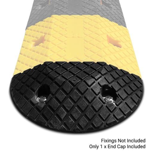 eSafety Supplies SP-P-50-E 100 Tonne Plastic Speed Hump End Piece