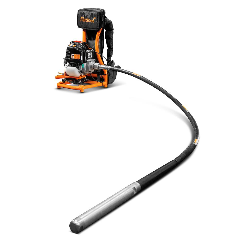 Flextool FT201857-8-60-UNIT (FVE-BP-F2-H34) 1.5HP 2m Portavibe® 34mm Steel Tip Concrete Vibrator Backpack – image 3