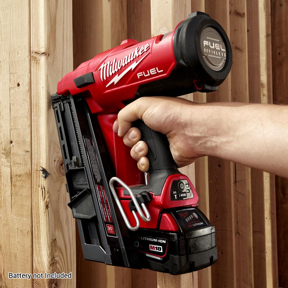 Milwaukee electric nail online gun