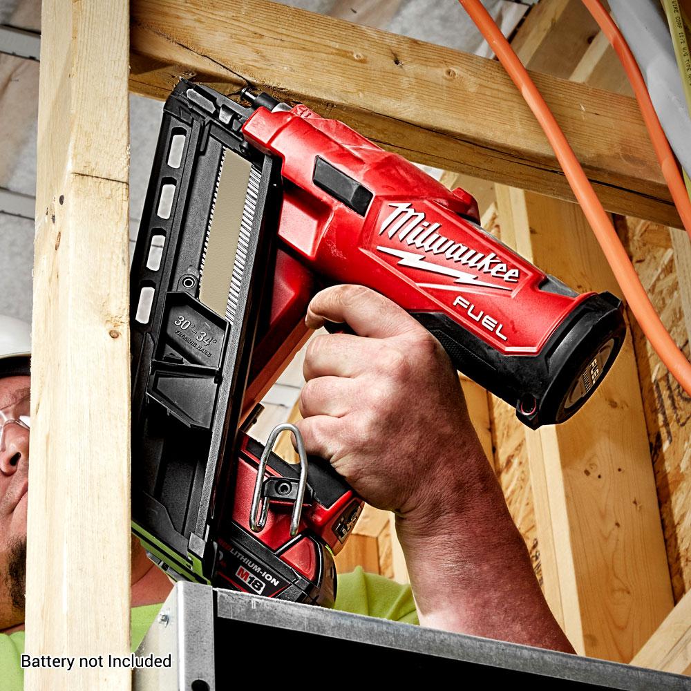 Milwaukee M18FFN 0C 18V Li ion Cordless Fuel 30 34 Framing