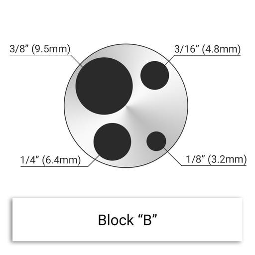 Fluke 9100S-B-256 (1885102) 175W Block "B" Handheld Temperature Dry-Well Calibrator – image 2
