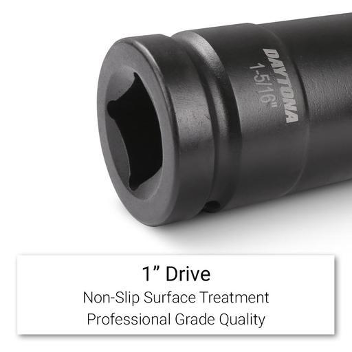 Daytona DIIS14 14pce 1" Drive 6 Point 1-1/4"-2-1/2" Imperial Deep Impact Socket Set – image 6