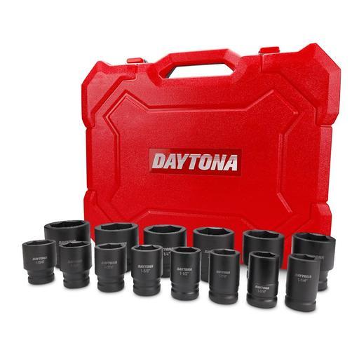 Daytona DIIS14 14pce 1" Drive 6 Point 1-1/4"-2-1/2" Imperial Deep Impact Socket Set