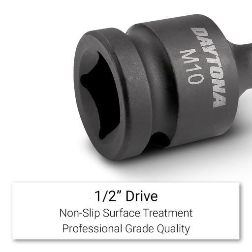 Daytona DS9PCS 9pce 1/2" Drive M5-M16 Spline Impact Socket Bit Set – image 3