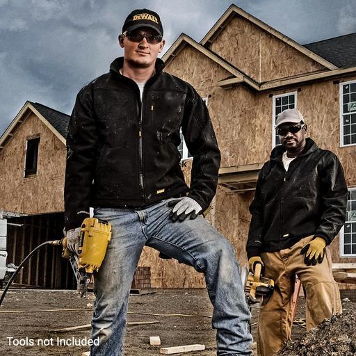 DeWalt DCJ060-XJ 18V Li-ion Cordless Black Heated Outer Shell Jacket - Skin Only – image 8