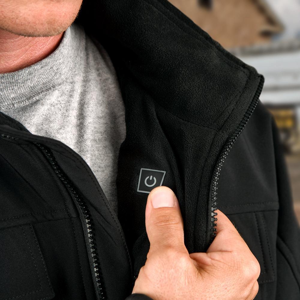 DeWalt DCJ060-XJ 18V Li-ion Cordless Black Heated Outer Shell Jacket - Skin Only – image 6