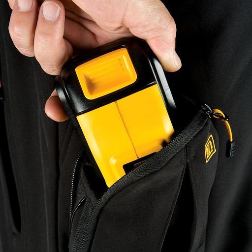 DeWalt DCJ060-XJ 18V Li-ion Cordless Black Heated Outer Shell Jacket - Skin Only – image 7