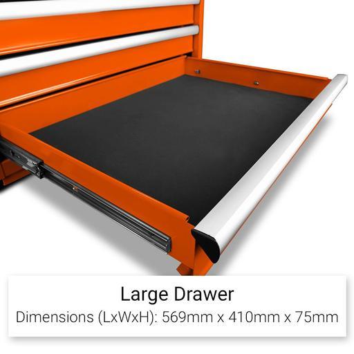 Daytona D10DCO 10 Drawer Tool Chest - Orange – image 10